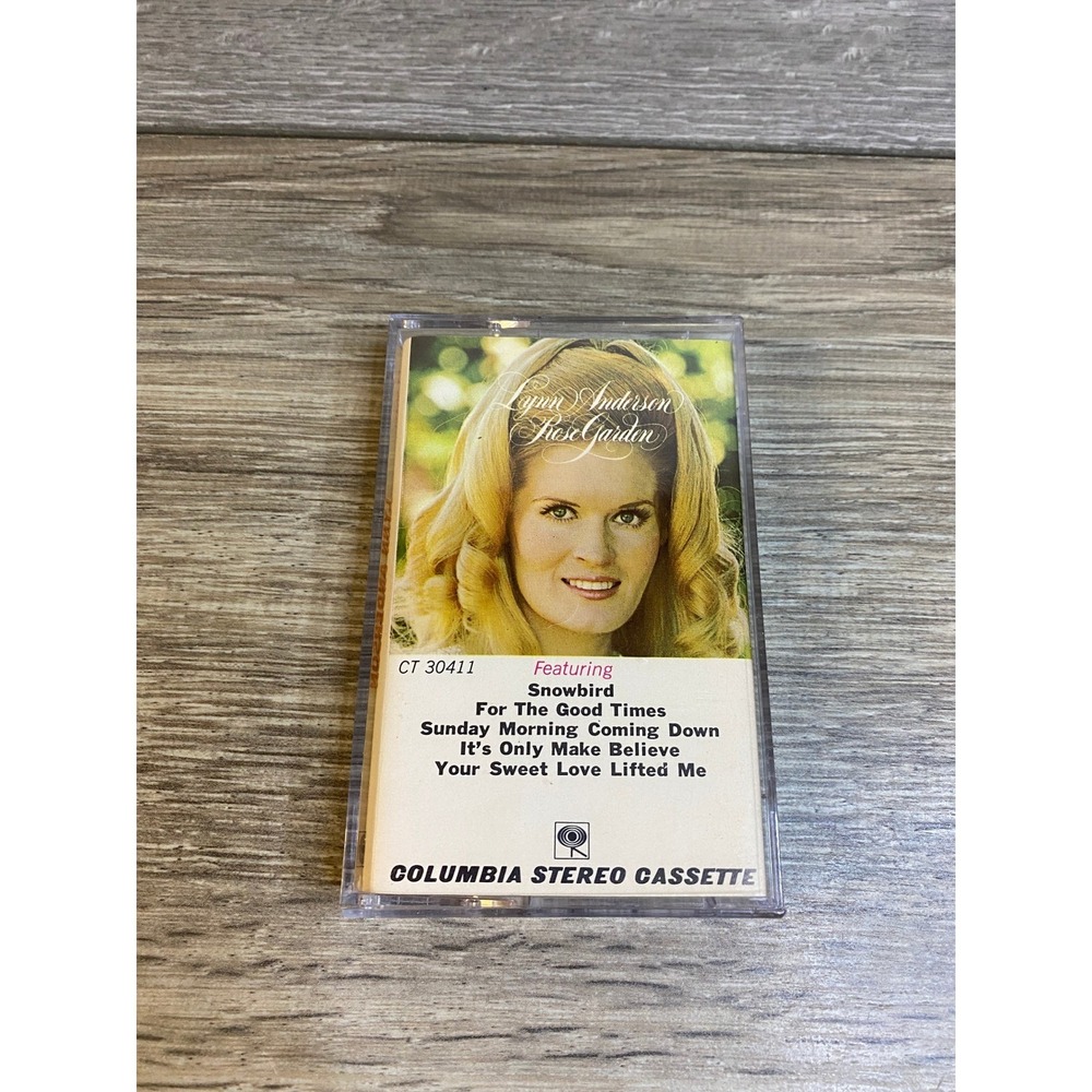 Lynn Anderson Rose Garden Cassette Tape Vintage 1970 Columbia CT 30411 Country